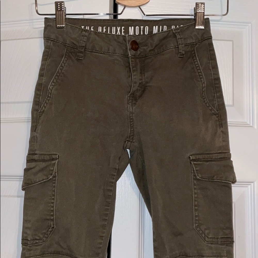 Cotton On- Olive Green Slim Leg Pants